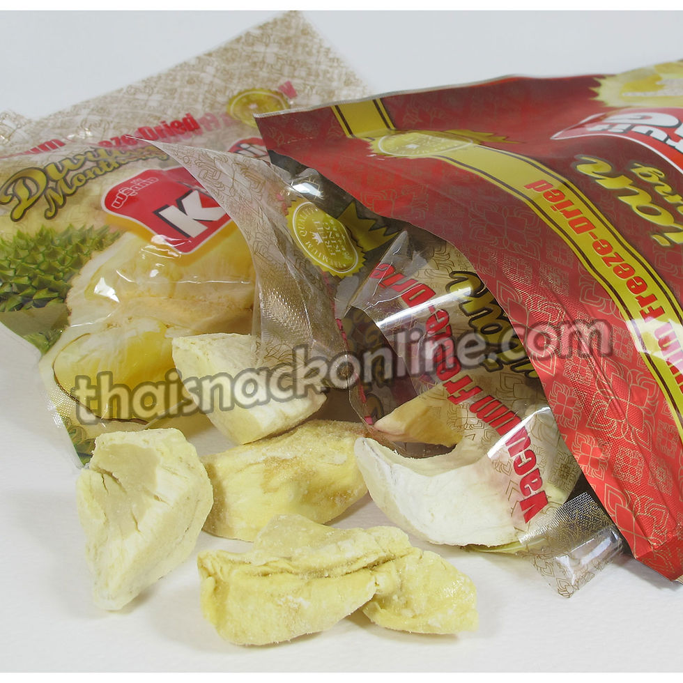 Thumbnail: Fruit King - Dried Durian Monthong  (100g)
