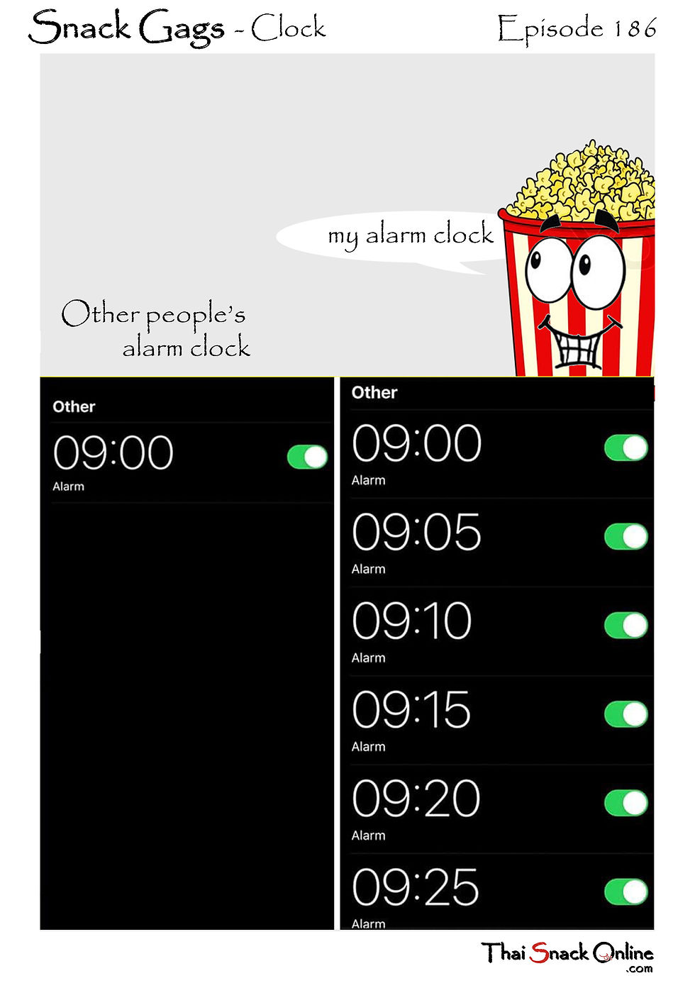 Clock | Snack Gags Ep.186