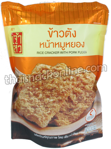 Chao Sua - Rice Cracker Pork Floss (80g) | ThaiSnackOnline.com