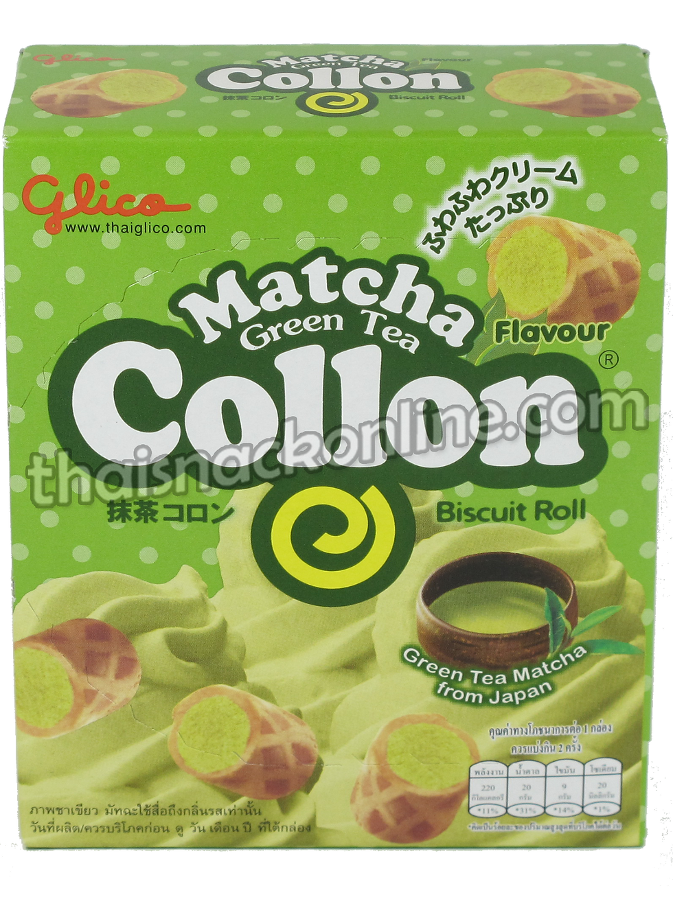 Collon - Biscuit Roll Green tea (46g)