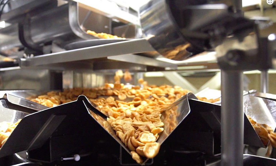 Party snack manufacturing process