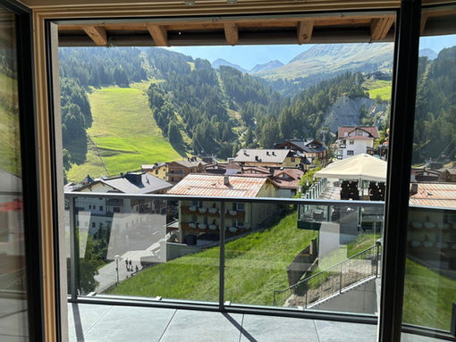 Ausblick des Studios für 2 Personen 