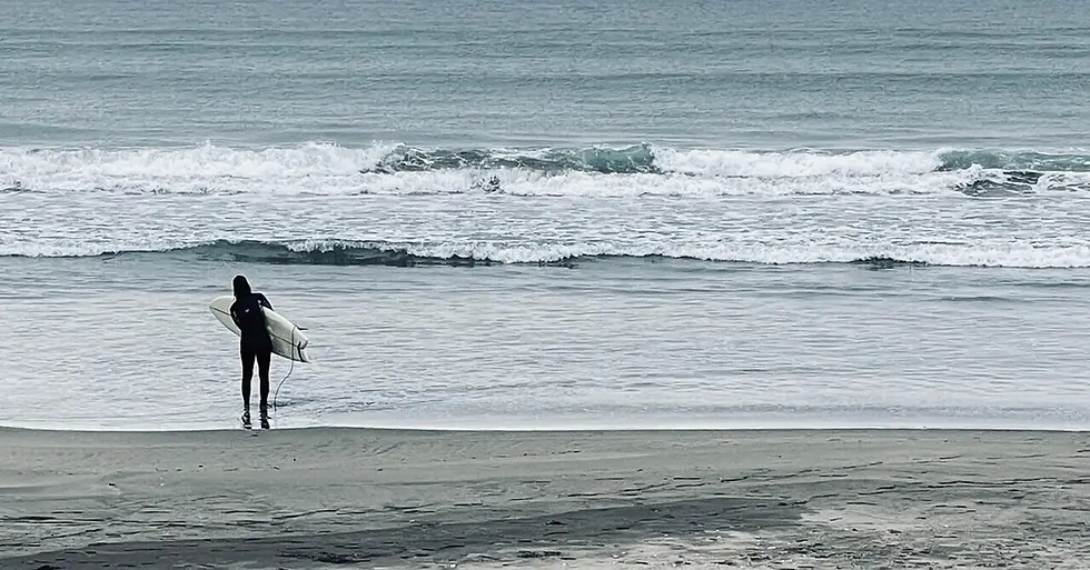 平砂浦の波
