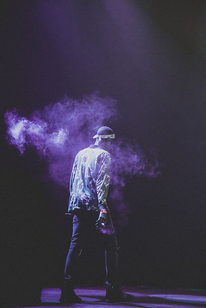 Rapper on Stage