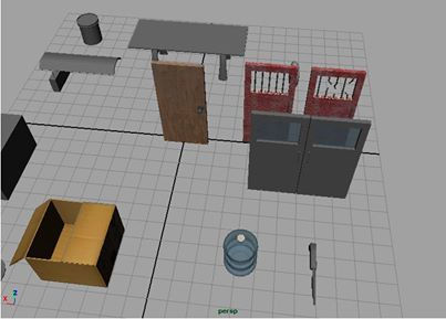 3d assets made in Maya