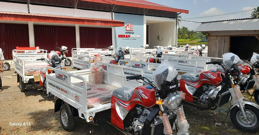 Puluhan Motor Operasional Disalurkan, Koperasi Merah Putih di Ciamis-Banjar Dikebut Beroperasi