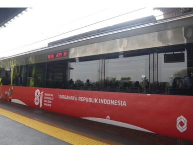 Merah Putih Berkibar di Daop 2 Bandung, KAI Bawa Semangat Kemerdekaan Dalam Perjalanan