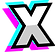 X van het logo van Xurro