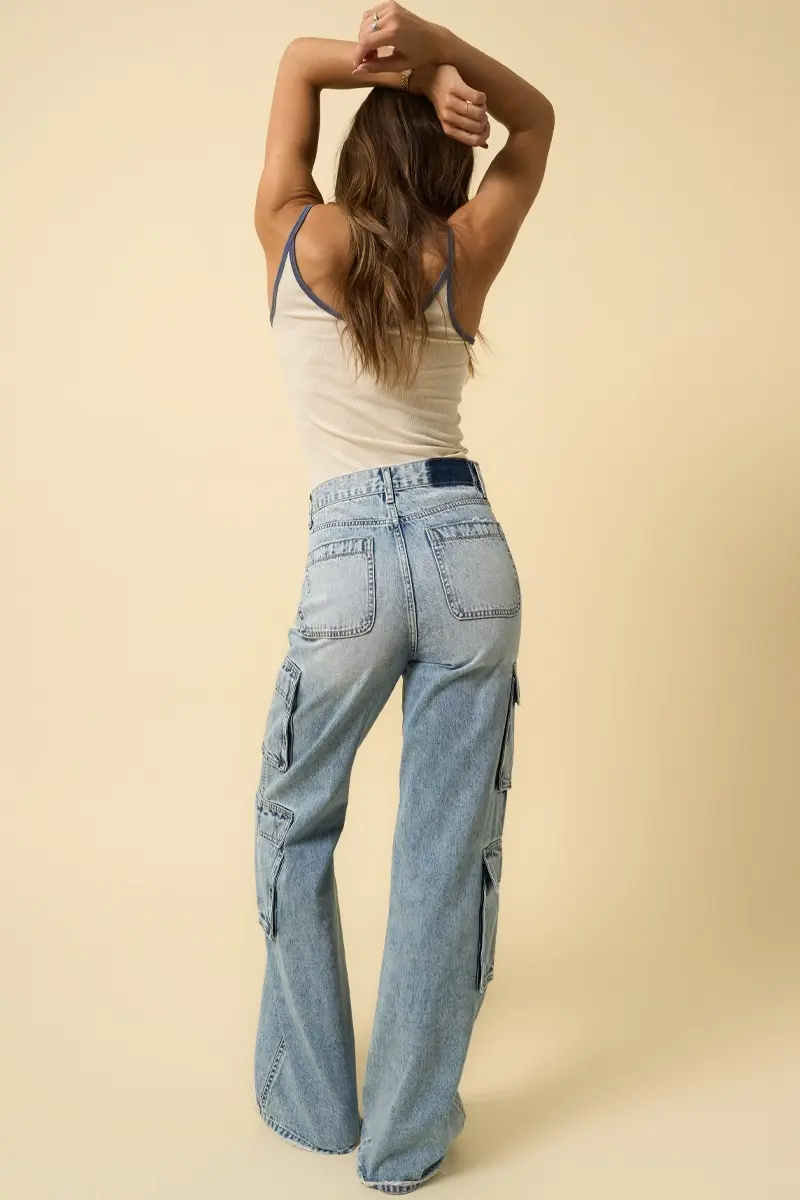 Thumbnail: Crossover Relaxed Cargo Jeans (Insane Gene)