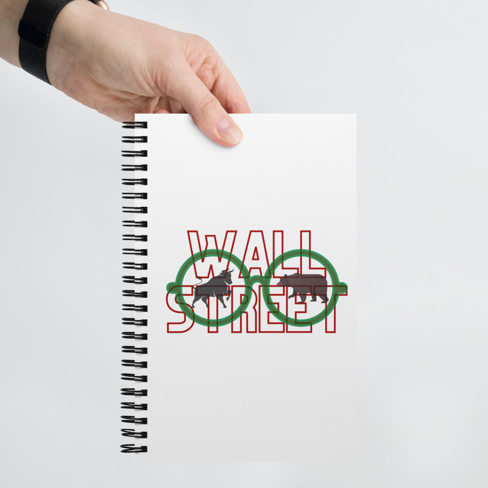 Wallstreet Spiral notebook