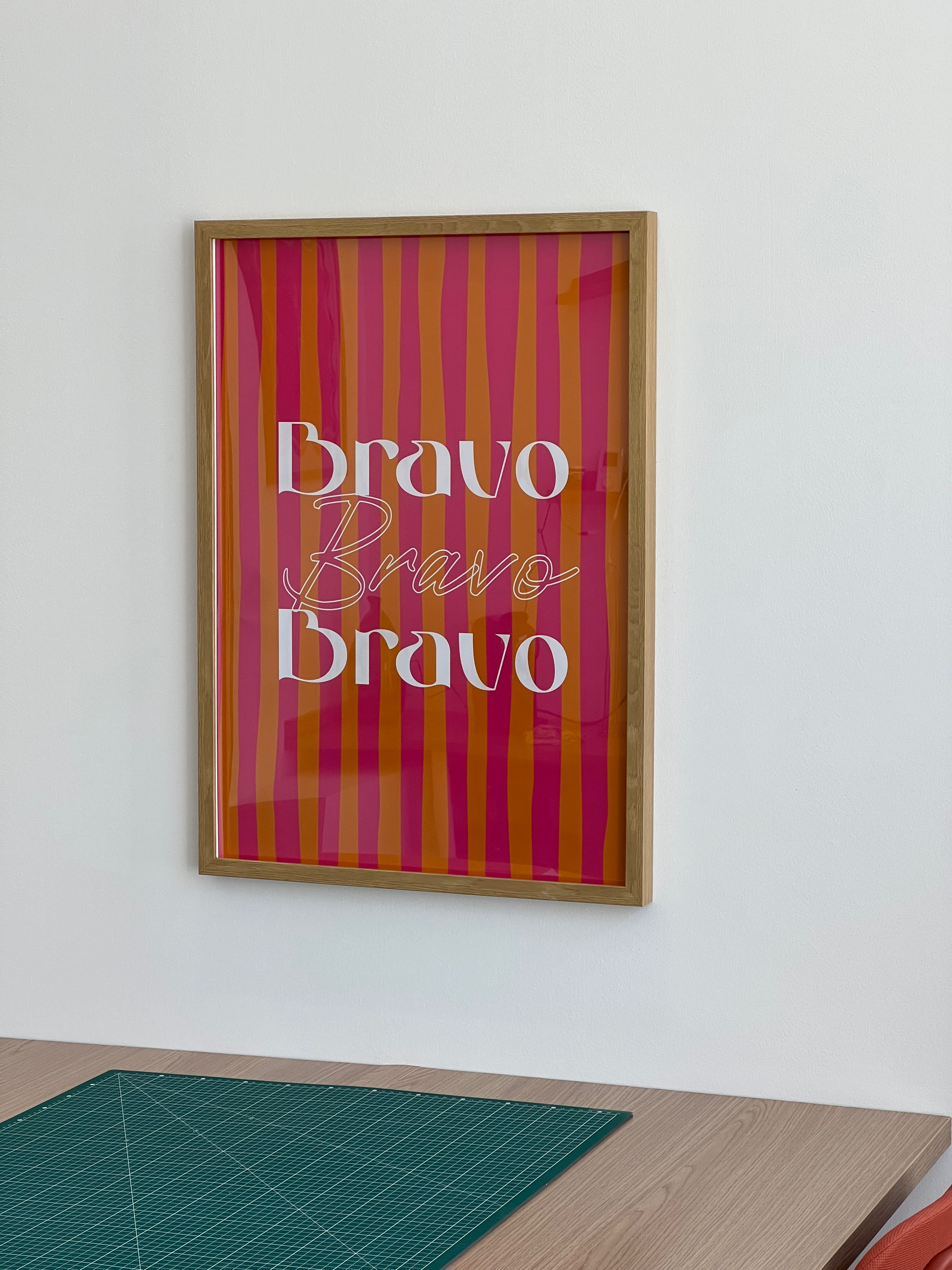 Illustration à imprimer "Bravo"