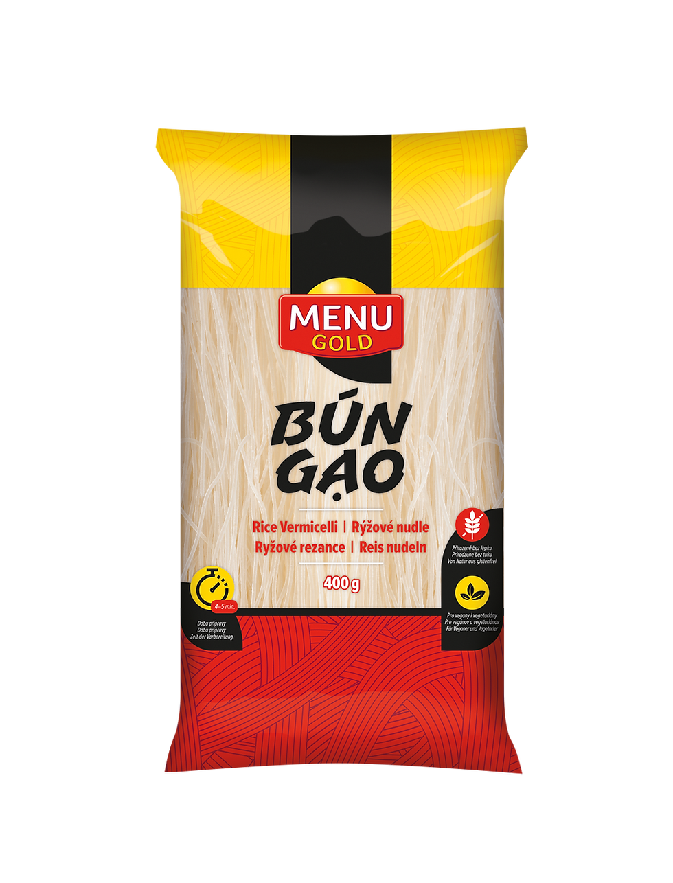 Rýžové nudle Bun Gao