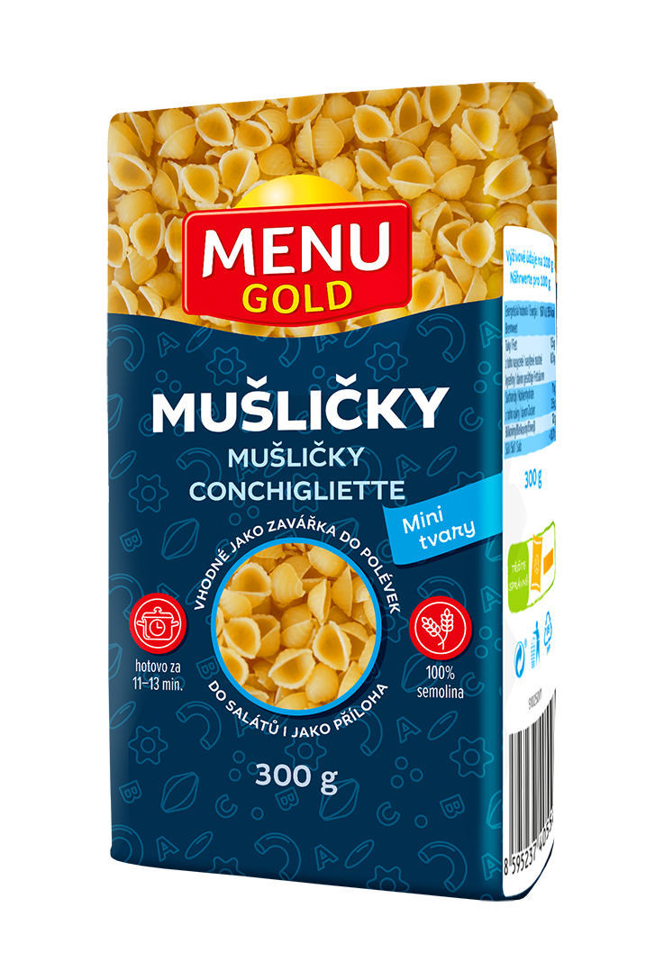 Mušličky semolina