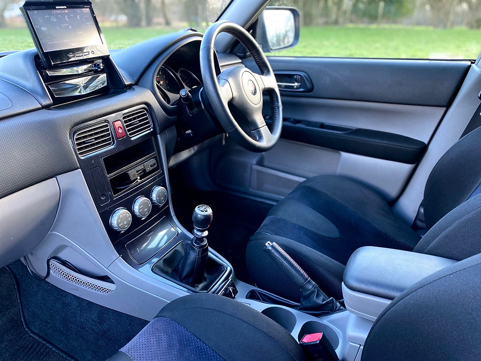 Thumbnail: Subaru Forester STi SG9 facelift 2005