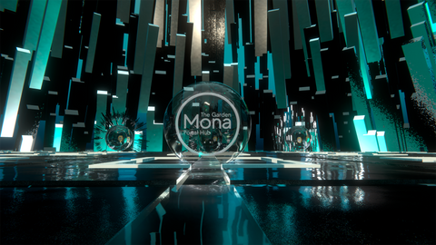 Award winning immersive art space in Mona's metaverse.