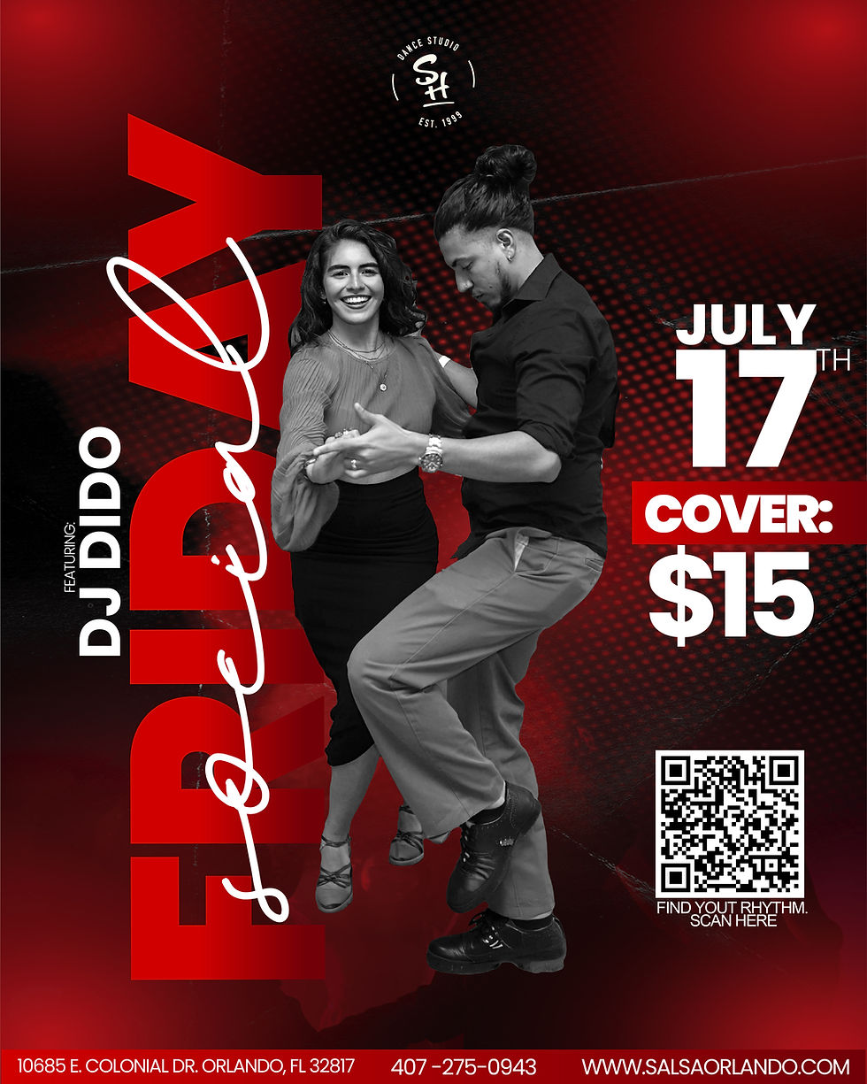 Friday Night Social with DJ Dido - July 17th