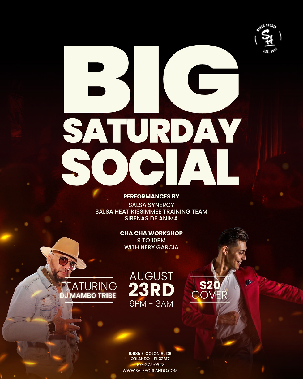 Big Saturday Social - Aug 23rd