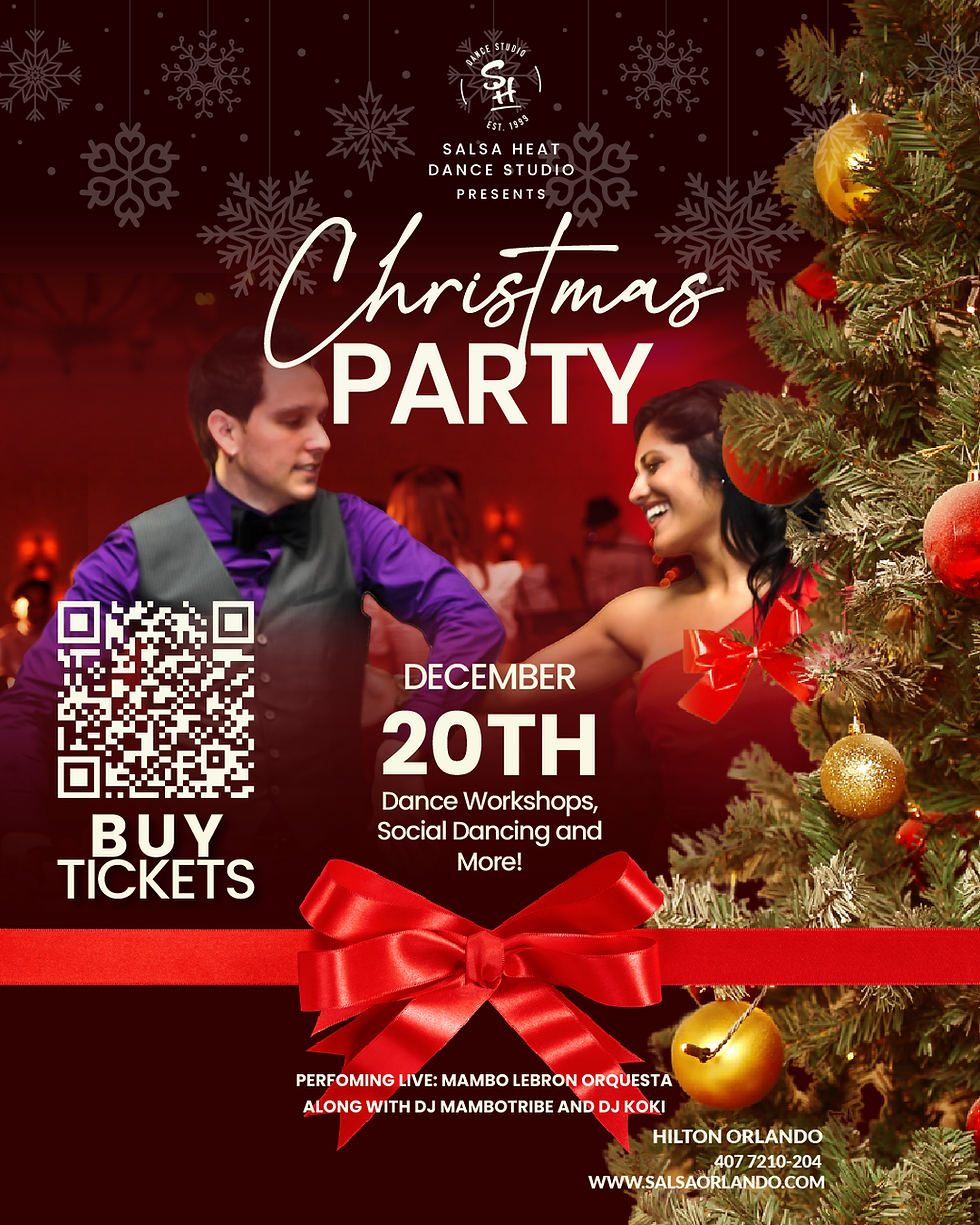Salsa Heat Dance Studio Christmas Party - Dec 20th