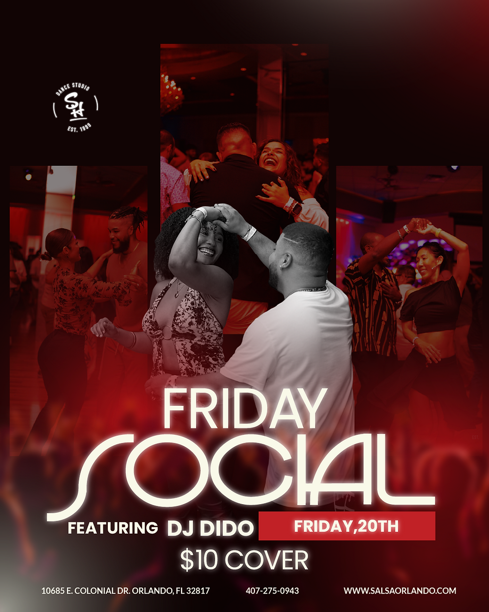 Friday Night Social with DJ Dido - March 20th