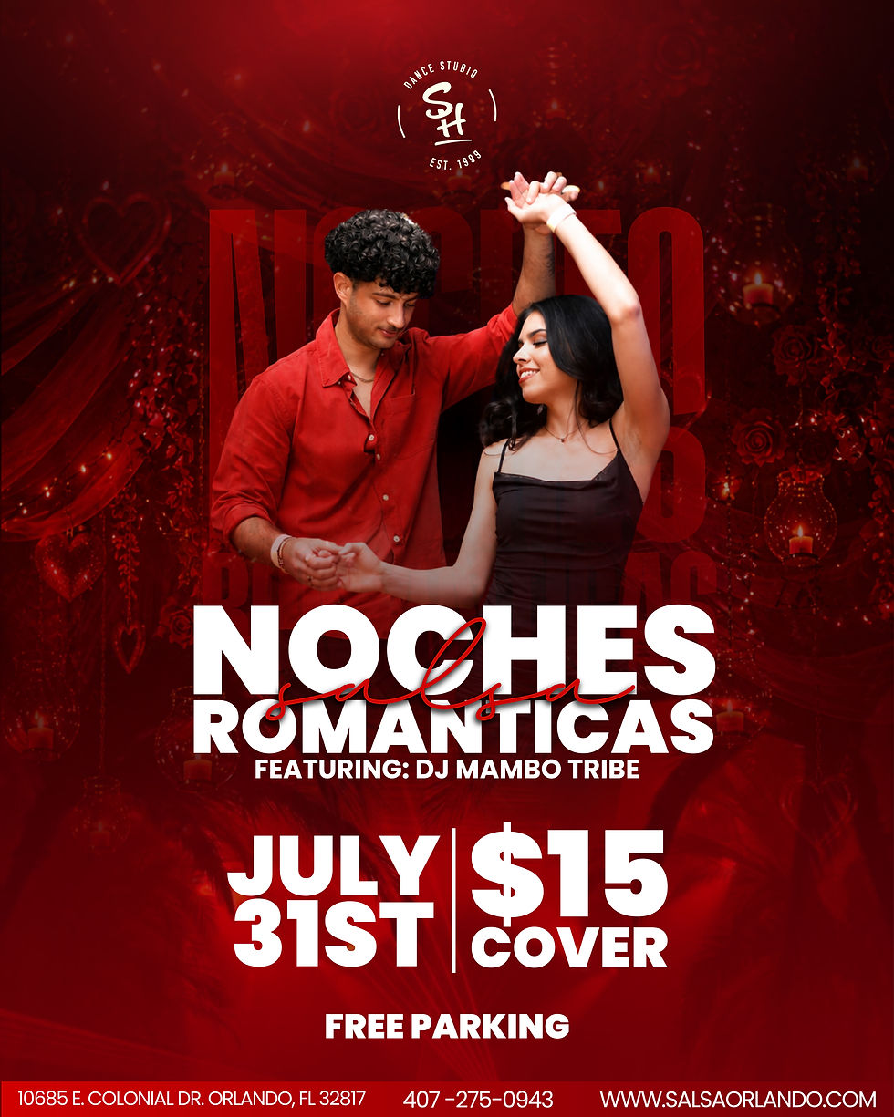 Noches Romanticas with DJ Mambo Tribe - July 31st