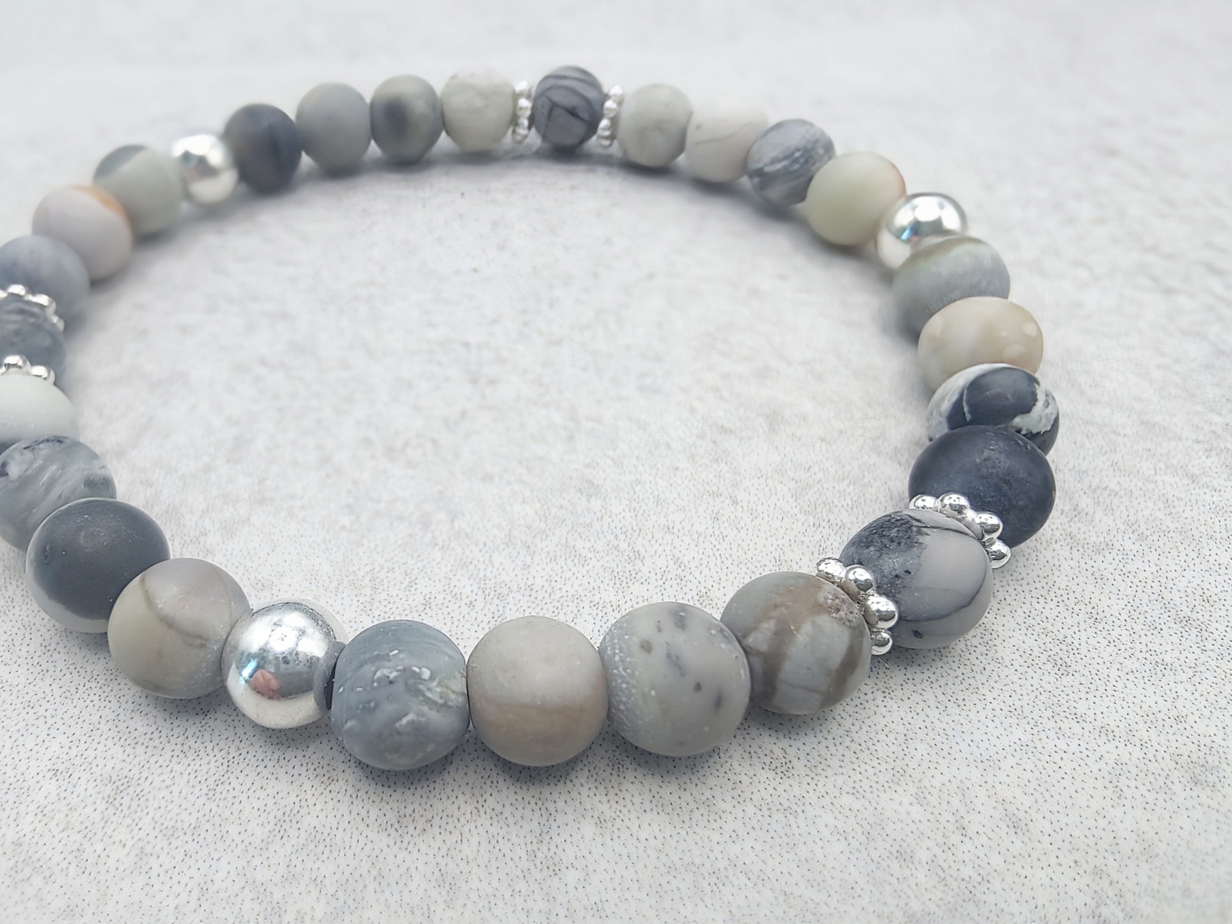 Paulina | Picasso Jaspis Armband ohne Anhänger