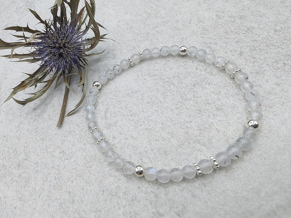 Mila | Mondstein Armband ohne Anhänger