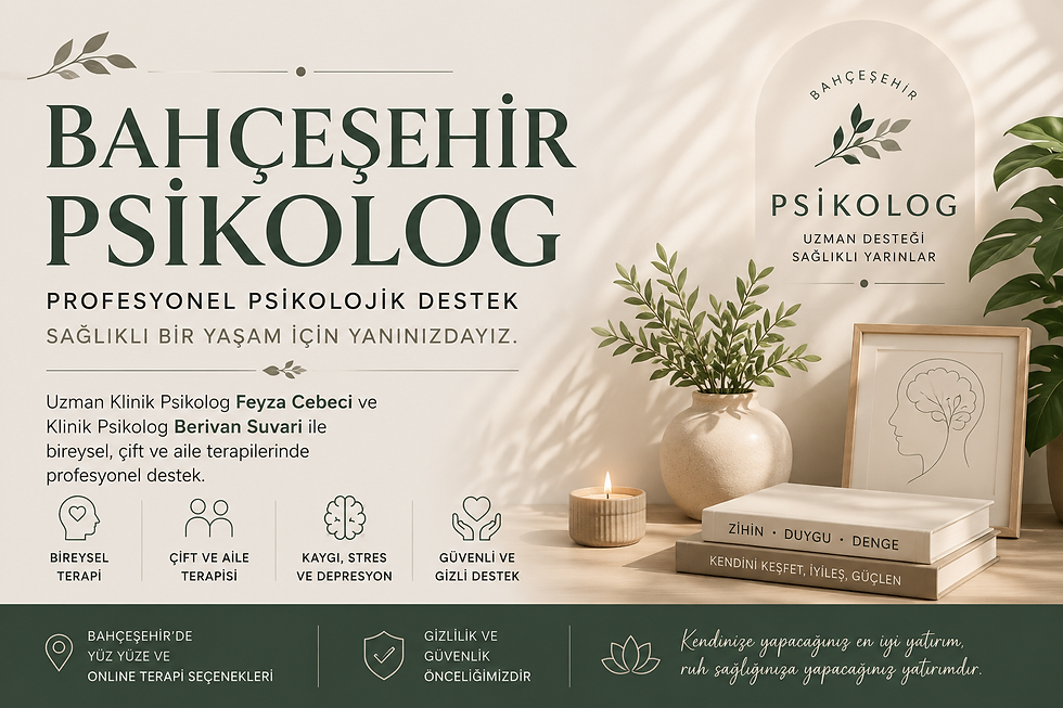 bahçeşehir psikolog