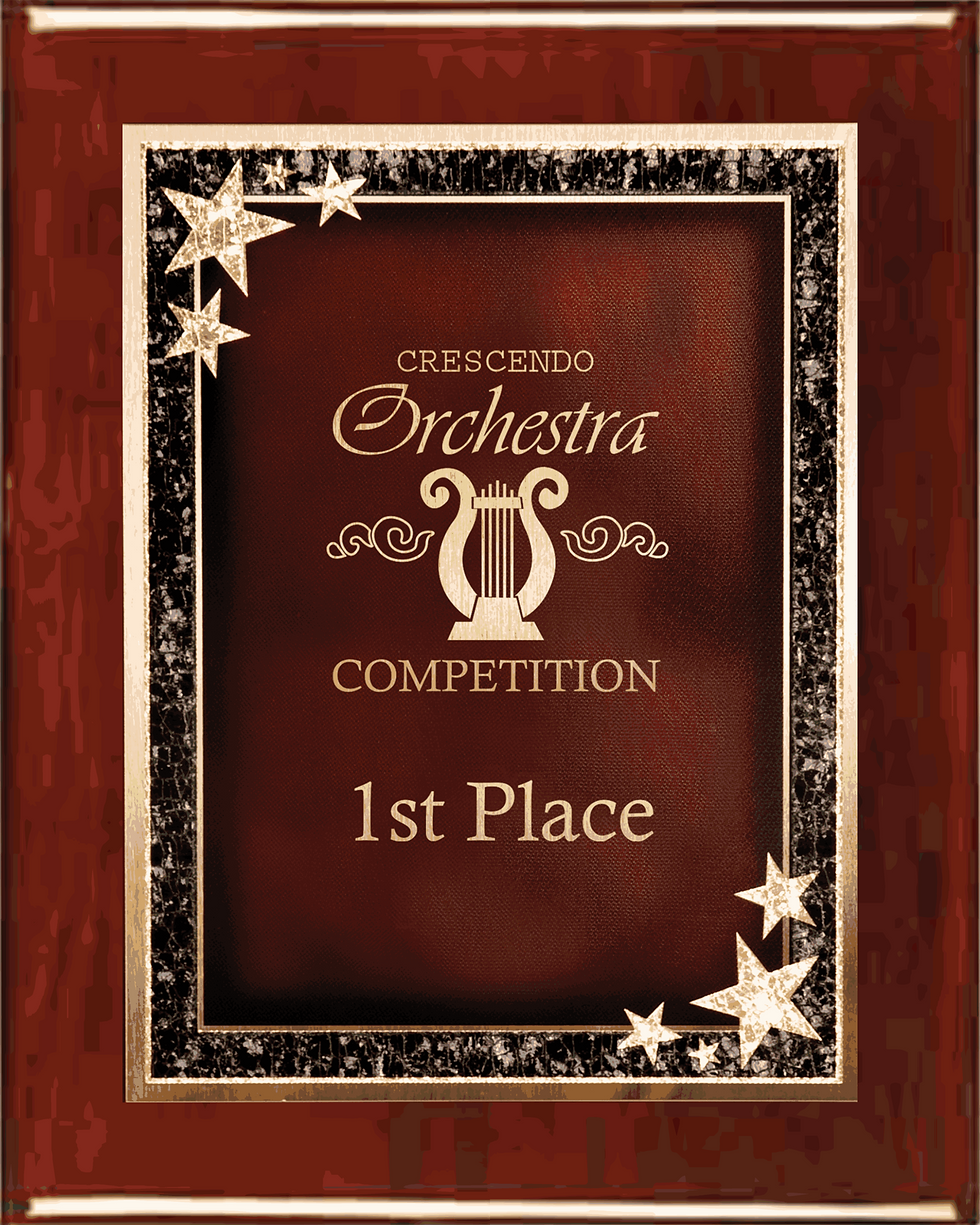 Rosewood Piano Finish 8 x 10 - PNA-810