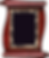 Thumbnail: Rosewood Scroll Plaque - 9.5" x 12" PSR2