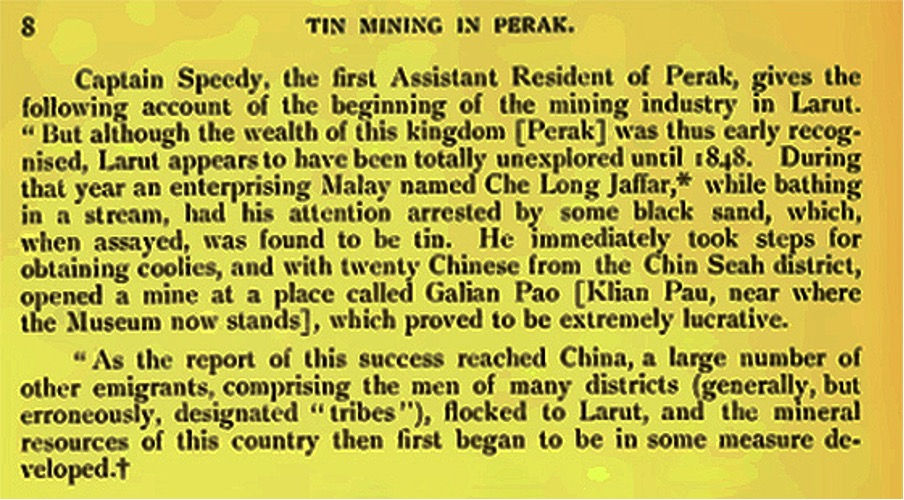 A facinating piece of writing I found in the net, while doing research for this article. My heartfelt thanks and acknowledgement to the owner of https://taipingphotogallery.blogspot.com