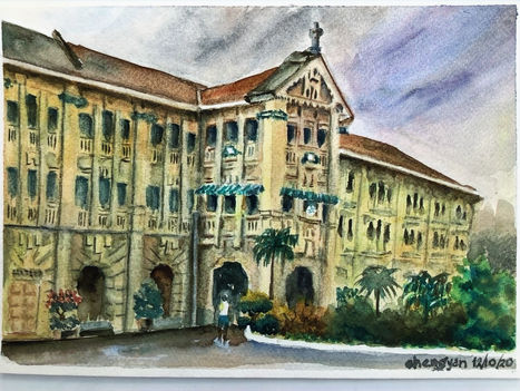 Nostalgic Brushstrokes: Painting St. George’s Institution