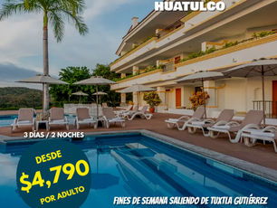 PQT Traslados + Hotel todo incluido Park Royal Huatulco