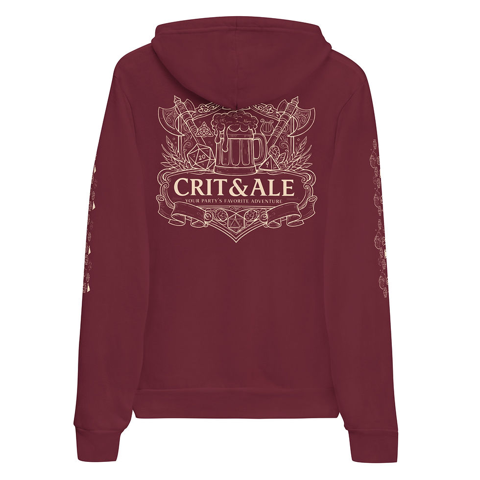 Thumbnail: CRIT HAPPENS Unisex hoodie