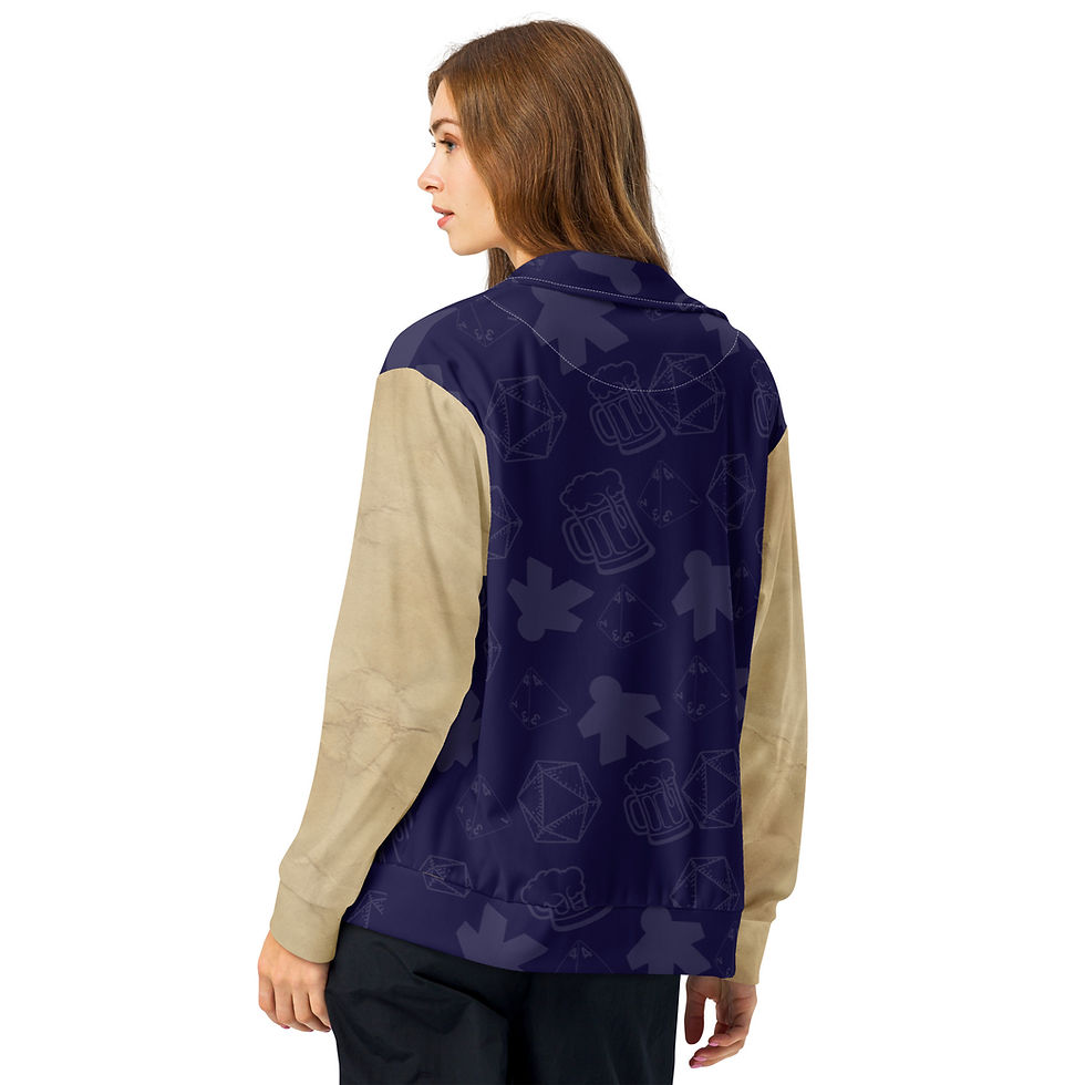 Thumbnail: Crit and Ale Unisex track jacket