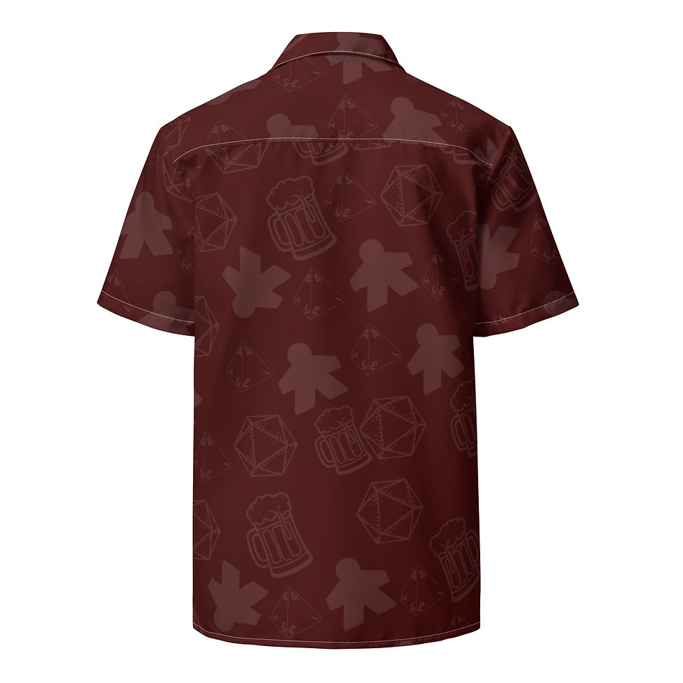 Thumbnail: RED CRIT AND ALE Unisex button shirt