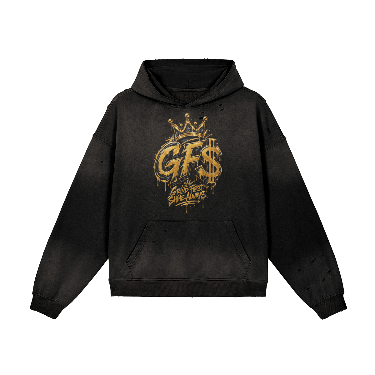 GUYS GF$ two tone Faded hoodie