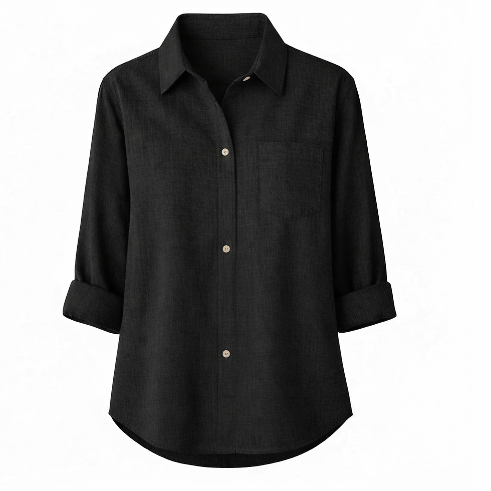 Miniatura: Camisa Premium em Linho e Algodão