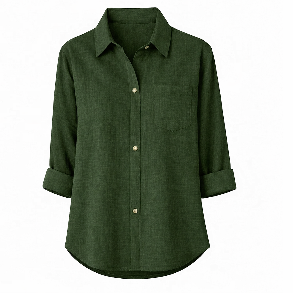 Miniatura: Camisa Premium em Linho e Algodão