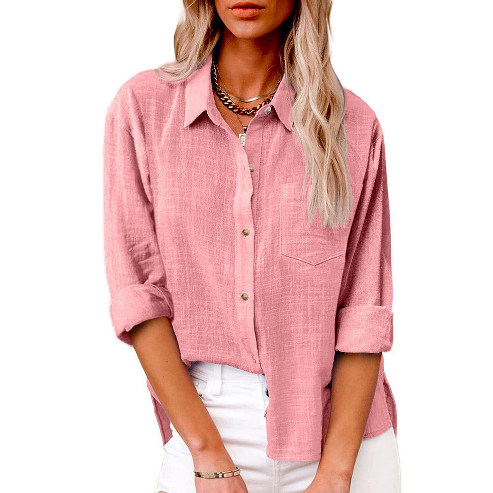 Miniatura: Camisa Premium em Linho e Algodão