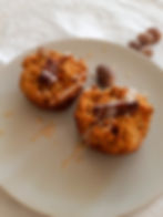 Simple & Delicious Gluten Free Carrot Cake Muffins from Pamela Groh