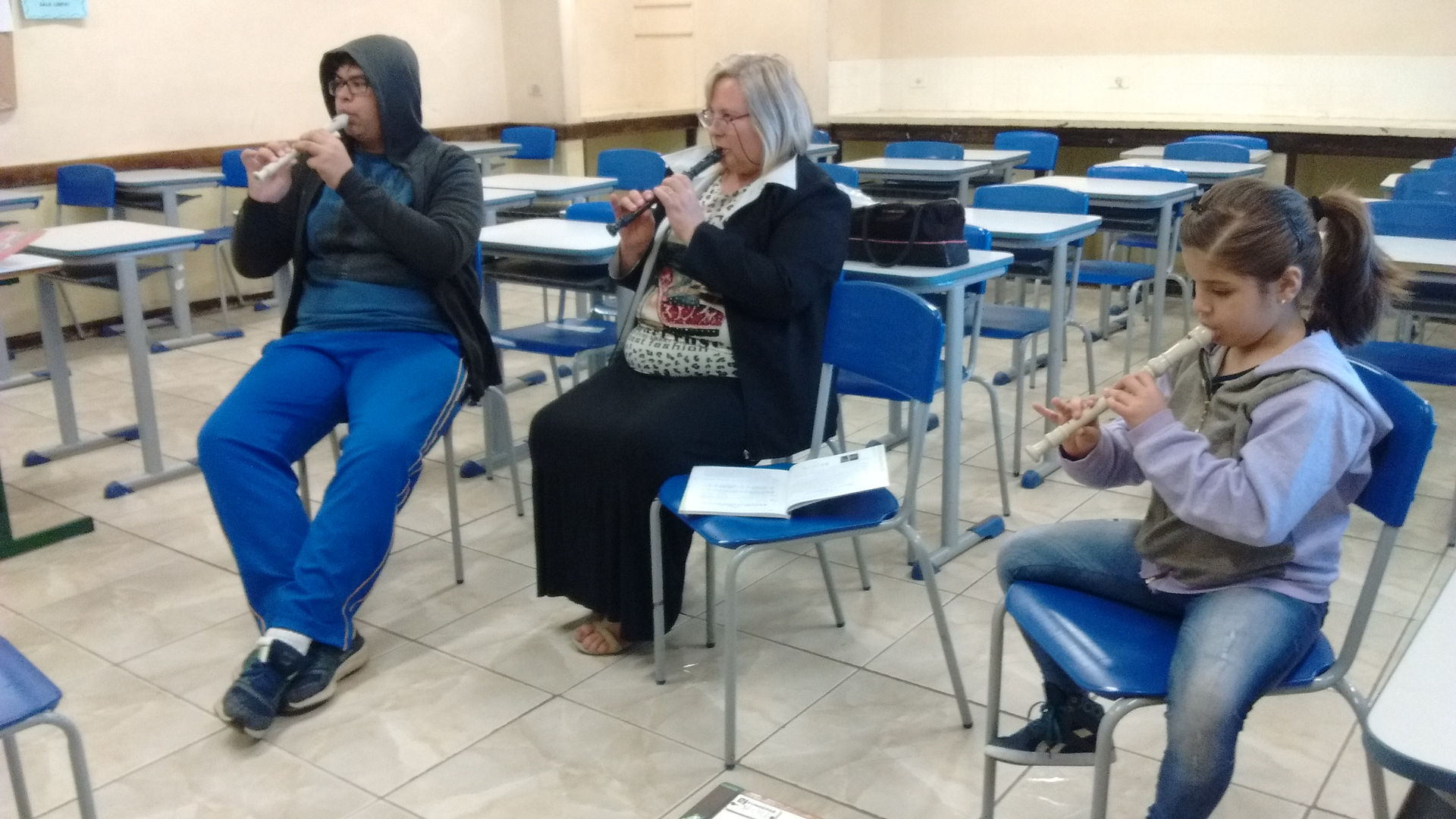 Oficina: Flauta doce