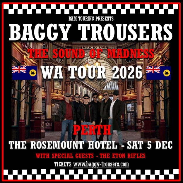 BAGGY TROUSERS – THE SOUND OF MADNESS | ROSEMOUNT HOTEL | SAT 5 DEC