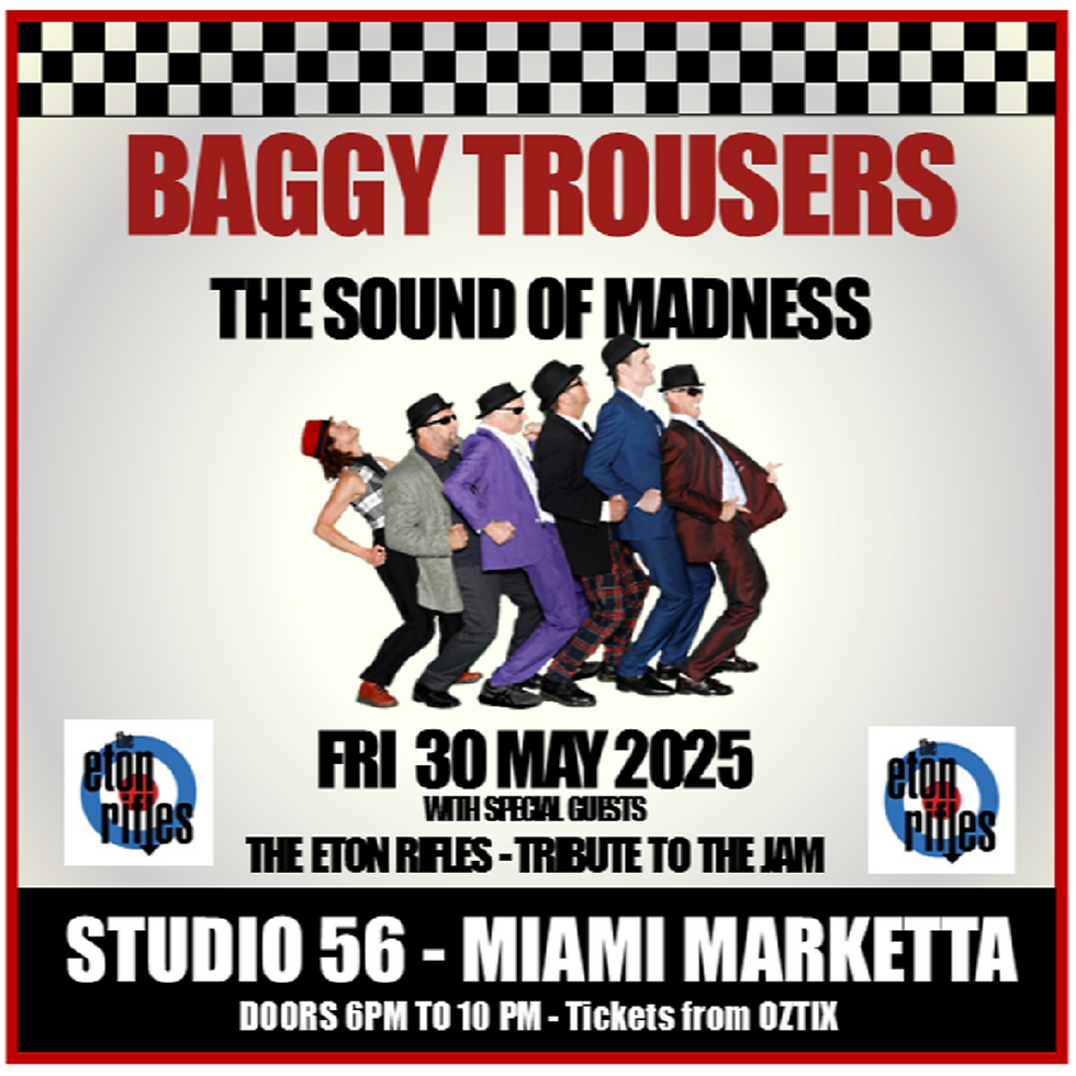 Baggy Trousers - The Sound of Madness - with The Eton Rifles - The Jam Tribute