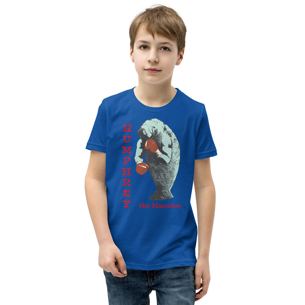 Thumbnail: Humphrey the Manatee Youth Short Sleeve T-Shirt