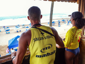 Salvamar contabiliza três ocorrências nas praias no final de semana