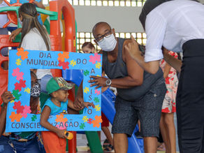 Pacientes com autismo participam de programação especial no Subúrbio 360