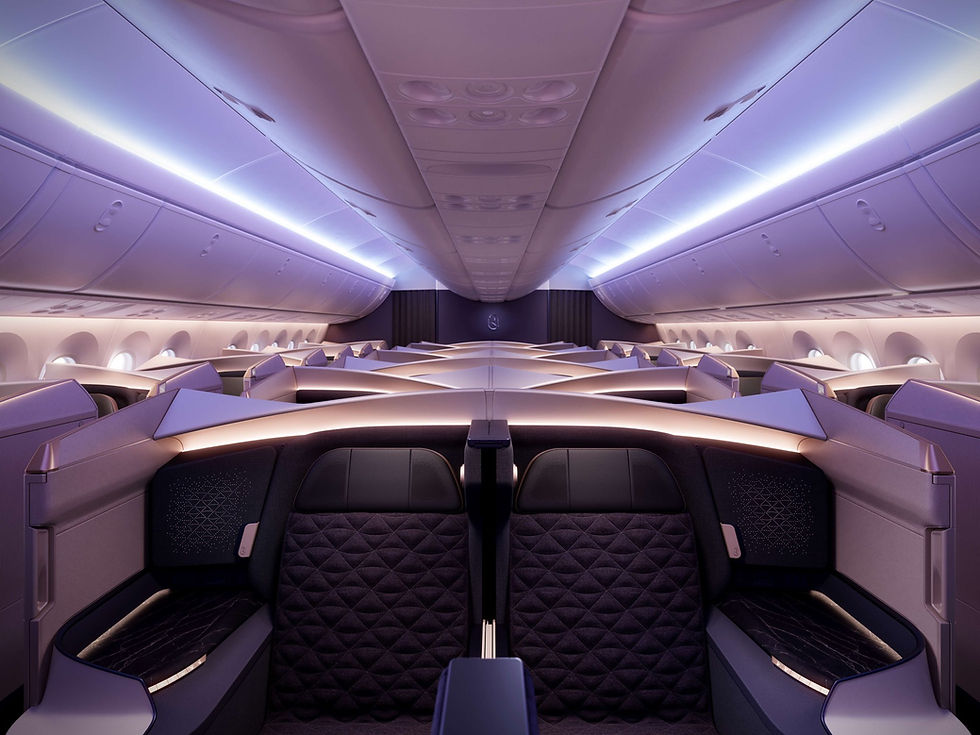 Les premières images de la First Class de Riyadh Air