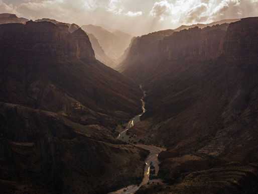 Wadi Lajab, le canyon du Royaume d'Arabie Saoudite