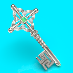 Freelance: High Jewelry Key Rendering