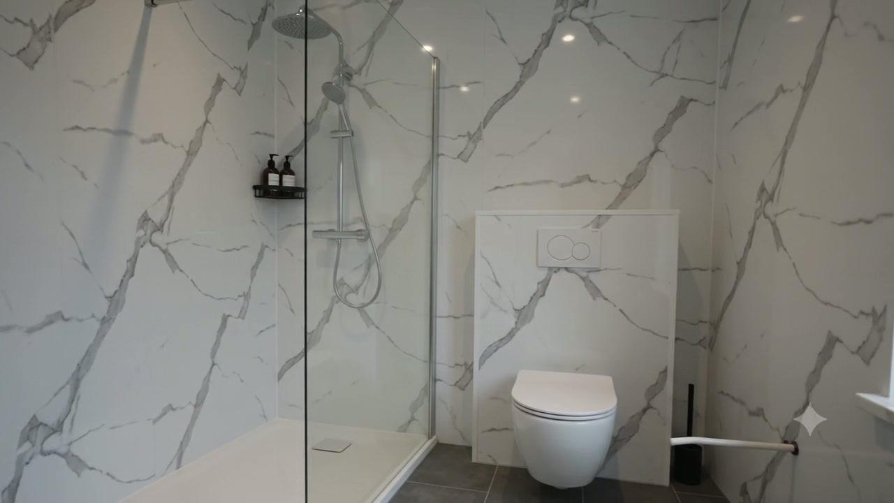 Wandpaneel met Luxe Marmerlook - Duurzaam, Stijlvol en Onderhoudsvriendelijk